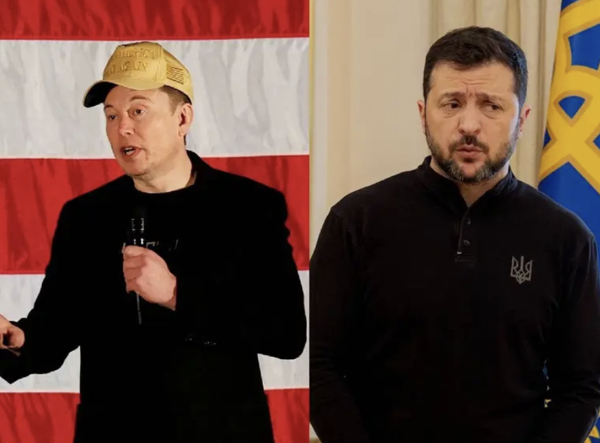 ELON MUSK SE SUMA A DONALD TRUMP Y LLAMA A ZELENSKI UN PRESIDENTE «DESPRECIADO»